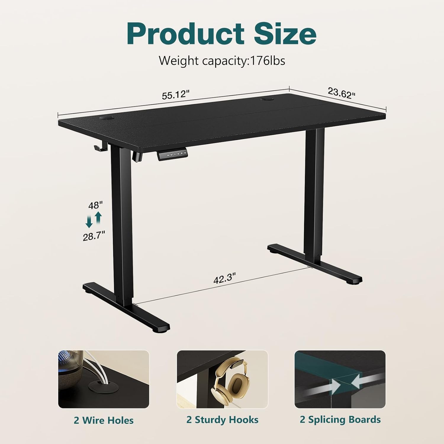 Suporte automático para sentar - Standing Desk Electric avaliação e preço
