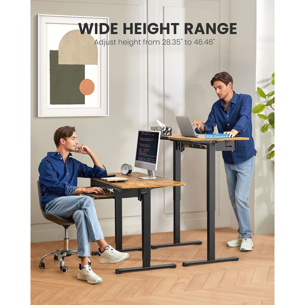 Mesa Elétrica Ajustável com Ba - Standing Desk Electric avaliação e preço