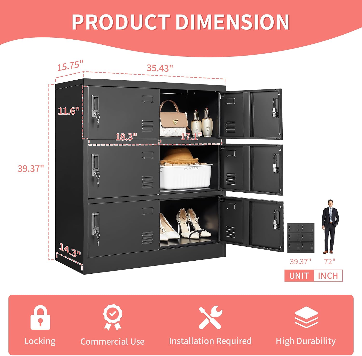 Armários Metálicos para Funcio - Home Office Organization avaliação e preço