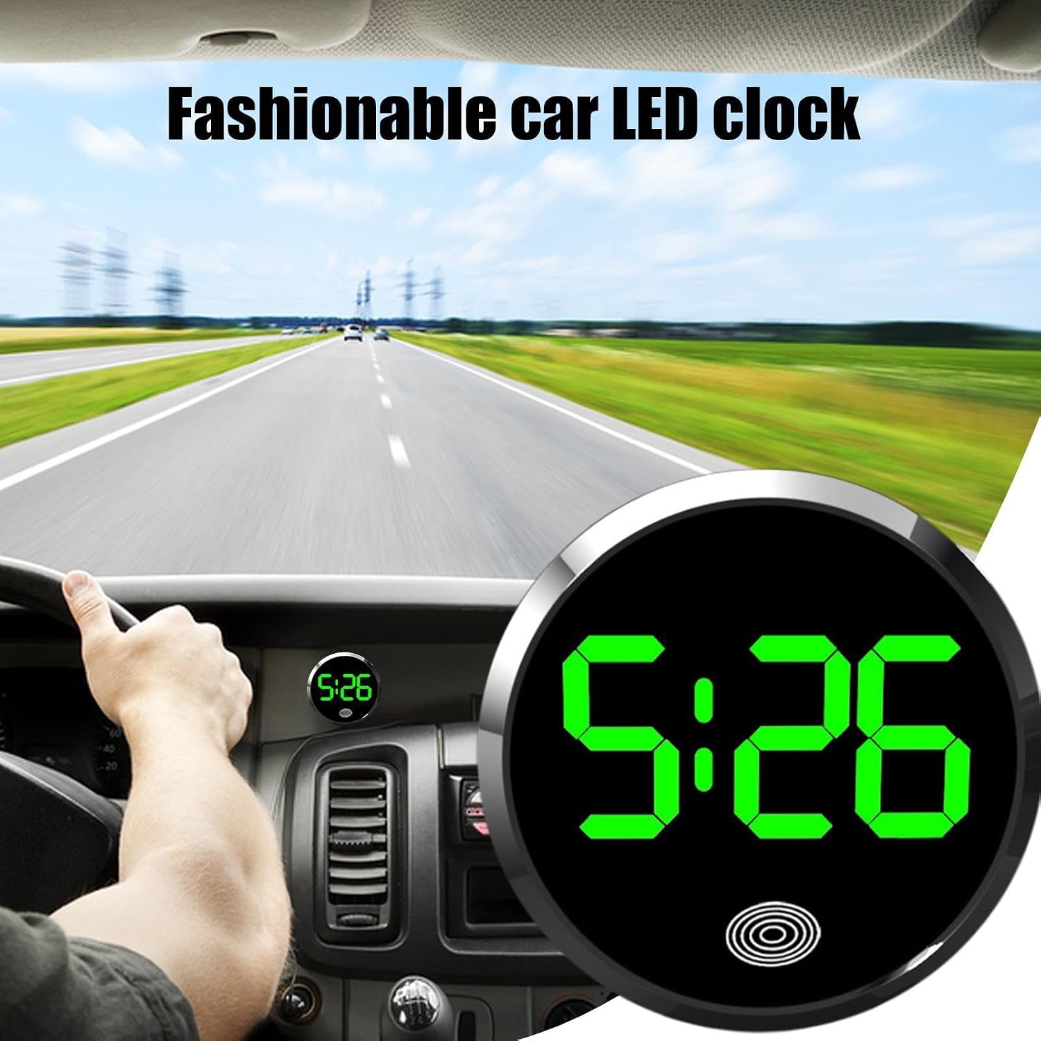 Relógio Digital Universal para - Led Desk Clock avaliação e preço