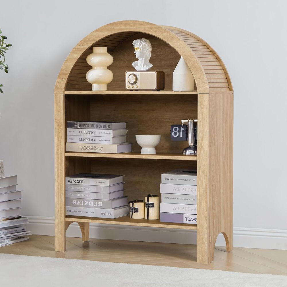 Estante de Livros Arqueada de  - Home Office Free avaliação e preço