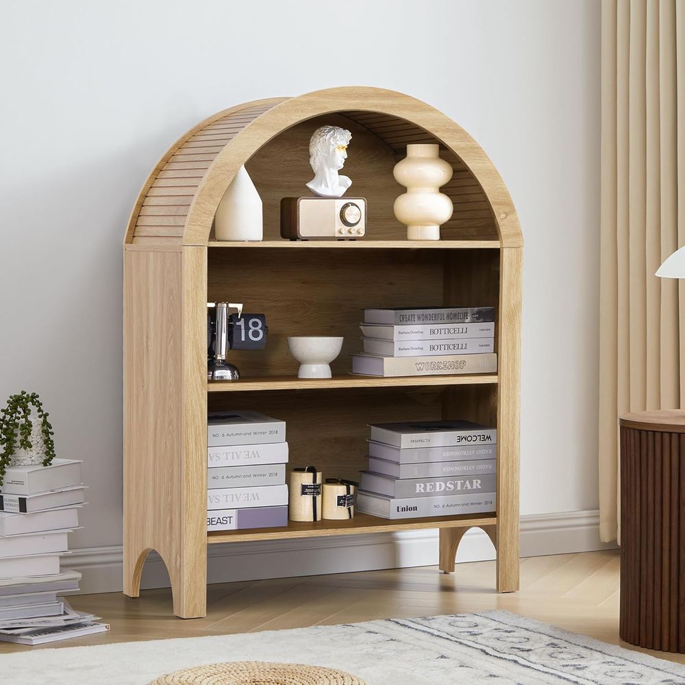 Estante de Livros Arqueada de  - Home Office Free avaliação e preço